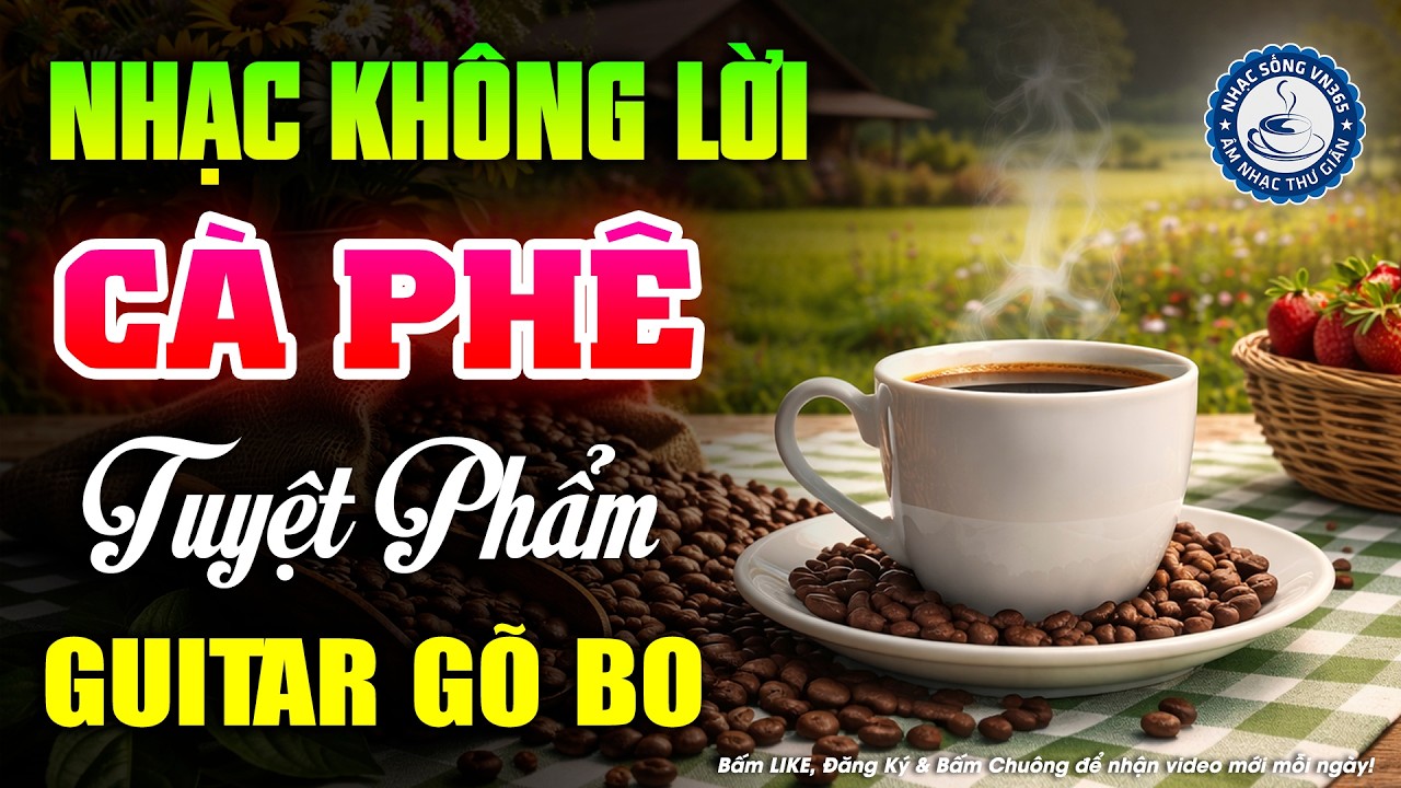 Nhạc Không Lời Buổi Sáng, Tuyệt Phẩm Gõ Bo | Hòa Tấu Rumba Guitar | Nhạc Cafe Buổi Sáng