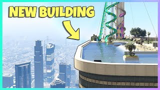 Gta 5 New Tallest Building In Los Santos My First Mod
