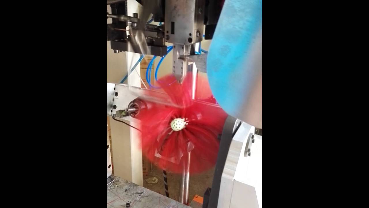 5 axis round ceiling broom machine video