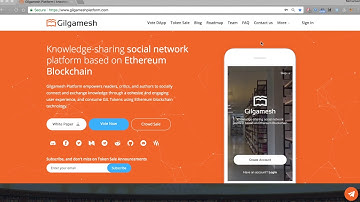 Gilgamesh Platform Voting DAPP Video Tutorial