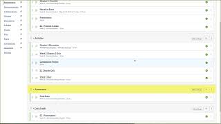 Canvas  Assignment Groups WIthout Graded Assignments