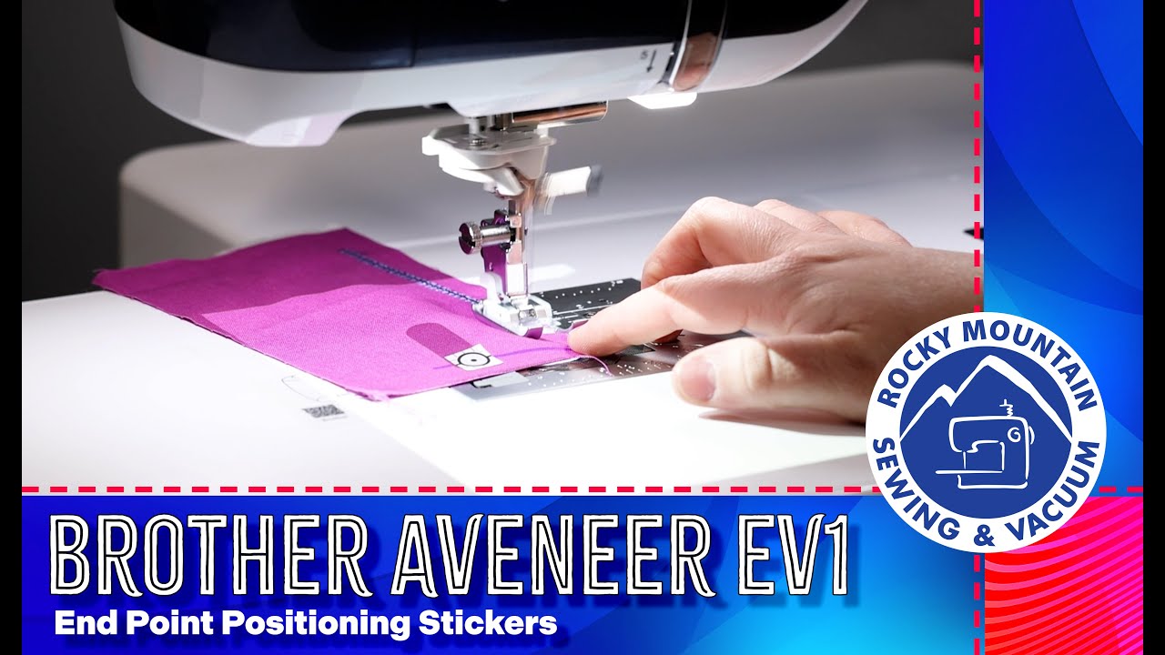 Using End Point Sewing on the Brother Aveneer