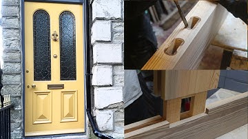 Making a Victorian style front door in pitch pine part-1