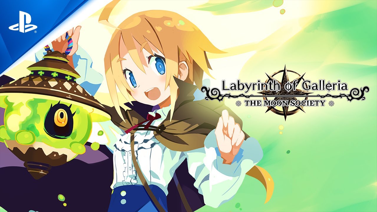 Labyrinth of Galleria: The Moon Society, PlayStation 4, PS4, New