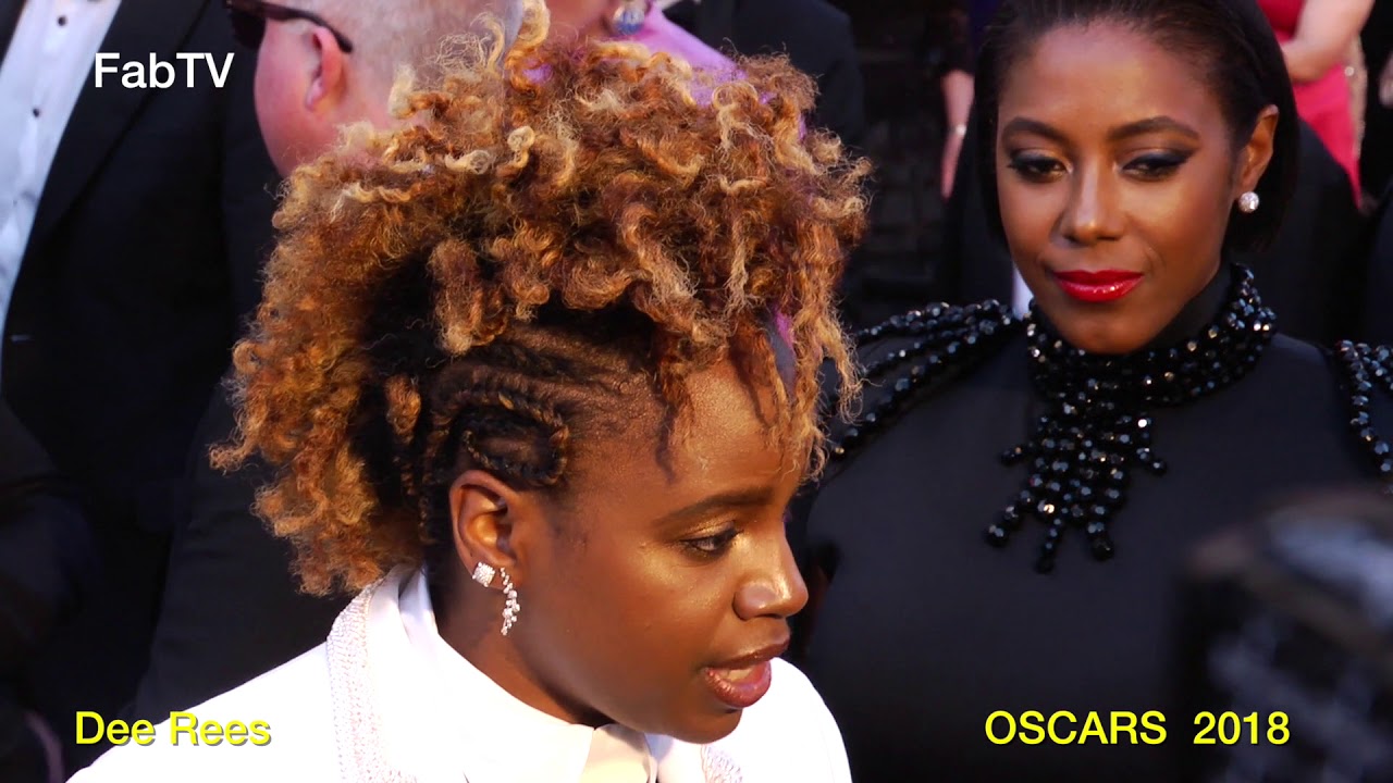 oscars red carpet live Director writer for 'MUDBOUND' Dee Rees at Oscars red carpet