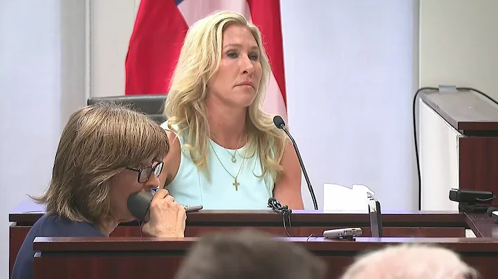 Marjorie Taylor Greene is questioned about calling...