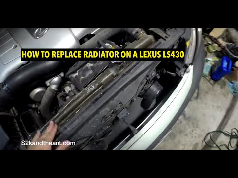 Lexus LS430 | How to Replace Radiator