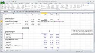 Financial Modeling Quick Lessons: Integrating Scenarios w/ OFFSET/MATCH (Part 2) [UPDATED] Wealth