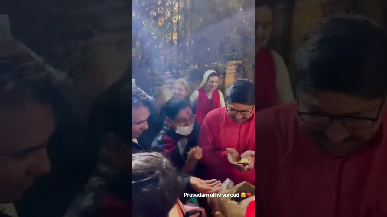 Prasad Distribution in Vrindavan 