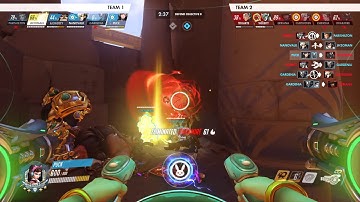 New D.Va rules the roost on Temple of Anubis - Overwatch 17-1 full replay