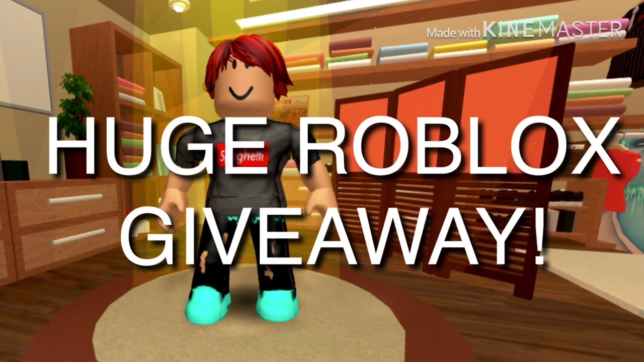 HUGE ROBLOX GIVEAWAY AT 100 SUBS YouTube 