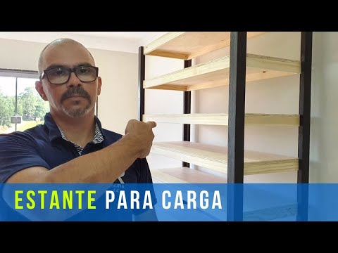 Vídeo: Prateleiras DIY na garagem