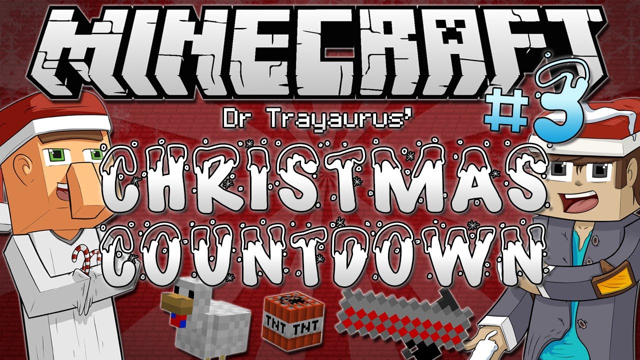 Minecraft | Dr Trayaurus' CHRISTMAS COUNTDOWN #3 | Mini Mod Showcase quest cali