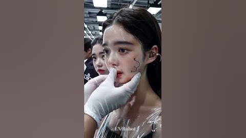 Next-Gen Silicone Robot Reacts to Touch With Realistic Eye Blink #robot#humanoidrobot #shorts #tech