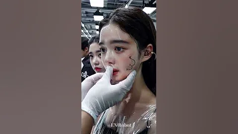 Next-Gen Silicone Robot Reacts to Touch With Realistic Eye Blink #robot#humanoidrobot #shorts #tech