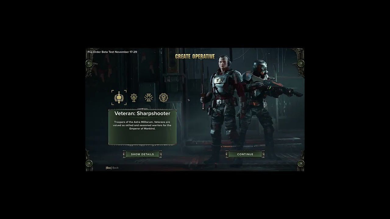 Darktide 2022 Sharpshooter Class Guide #short #shorts