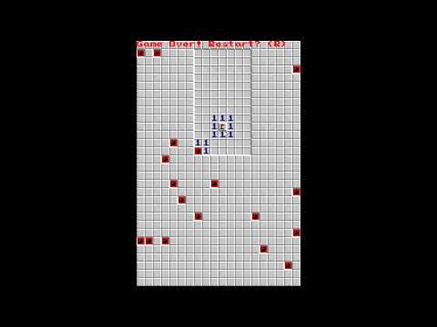 Minesweeper game in olcPixelGameEngine
