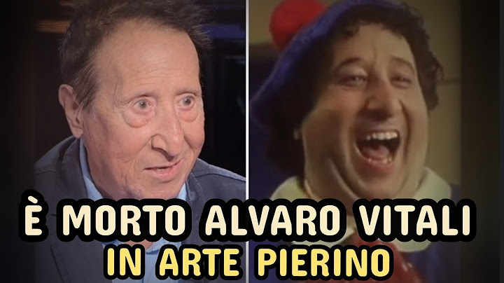 È Morto Alvaro Vitali in arte Pierino ecco cosa è successo dopo l'intervista da Del Debbio