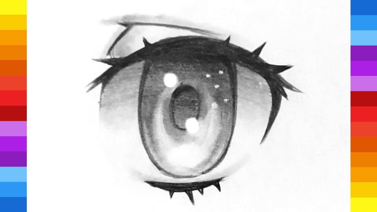 anime eyes Art Print by nitronsa,,C/ - X-Small  How to draw anime eyes, Anime  eye drawing, Eye drawing tutorials