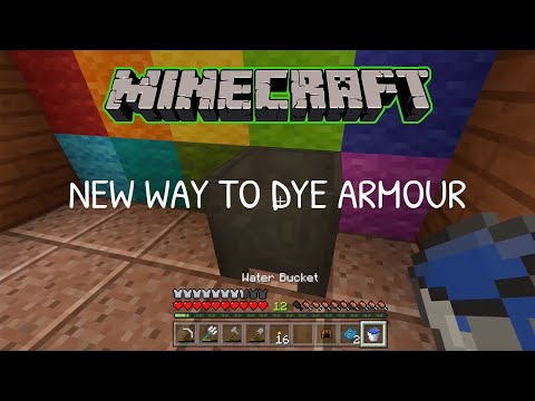 How To Dye Leather Armor In Minecraft 2018 Xbox One Game Tutorial You - Minecraft Dyed Leather Armor Id How To Dye Leather Armor In Minecraft 2018 Xbox One Game Tutorial You - Minecraft Dyed Leather Armor Id