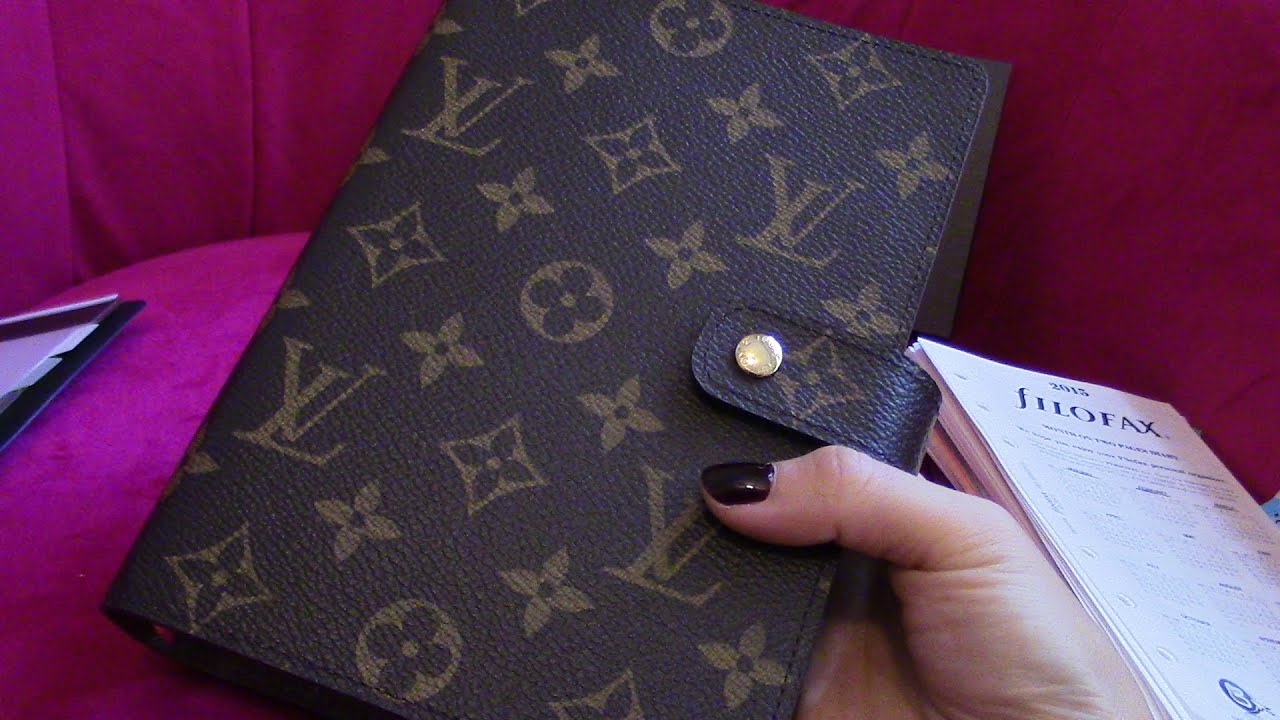 LOUIS VUITTON AGENDA MM MONO REVIEW - YouTube