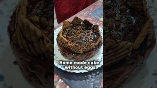 Home made cake without eggs 😋 #shorts #viral #cake