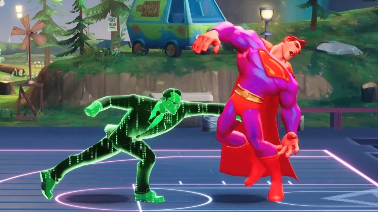 Multiversus - Agent Smith vs. Superman Unique Interactions (PS5 4k)