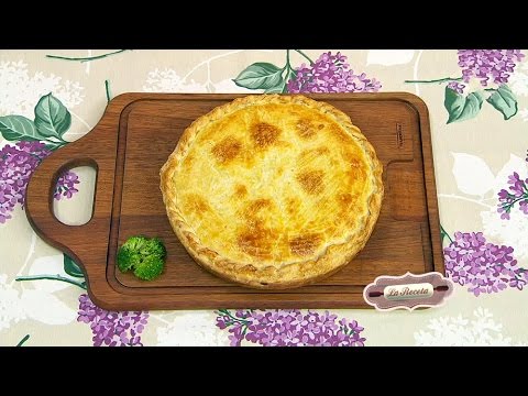 Torta de brócoli, zucchini y cebollas / 1