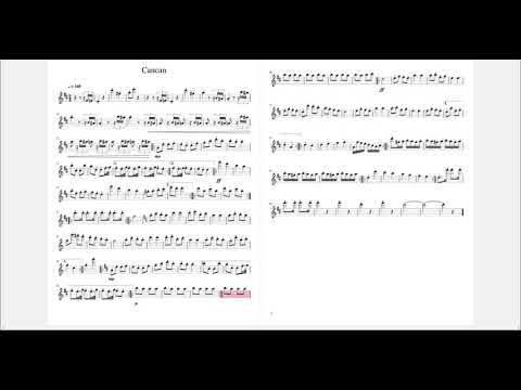 cancan-flute-solo---sheet-music-for-flute
