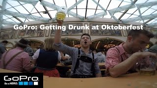 Getting Drunk At Oktoberfest Gopro Oktoberfest Munich Trip German, Stein, Lederhosen, Prost