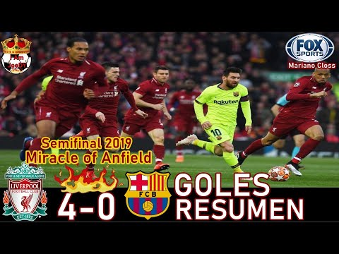 Liverpool vs Barcelona (4-0) Semifinal Vuelta Champions League 2019 Mariano Closs