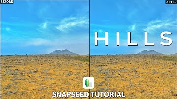 How to add Text With Shadow on Snapseed | Mobile Editing | Tutorial 1