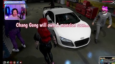 April Fooze (Fuslie) Is a Proud SugerBaby Of Chang Gang | GTA RP NO PIXEL