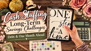 Information Cash Stuffing Long-Term Savings Challenges 💰 | Debt | One Month Ahead News