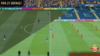 NEW FIFA 22 FOOTAGE NO FIFA 21 WITH GFX MOD DELUXE How to make FIFA look and feel AMAZING