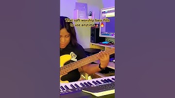 Thumbnail of That soft worship bass fills to use anytime 🎸🔥  #basstutorial #bassguitarlessons #shorts #shortvideo