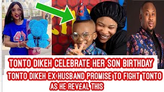 Tonto Dikeh Ex husband promised to F!ght Tonto Over ...x Tonto Celebrate her Son Birthday King Andre