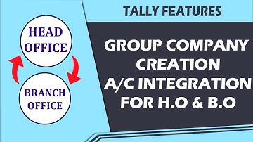 GROUP COMPANY CREATION | ACCOUNTS INTEGRATION FOR HEAD OFFICE & BRANCH OFFICE | CONSOLIDATED FS