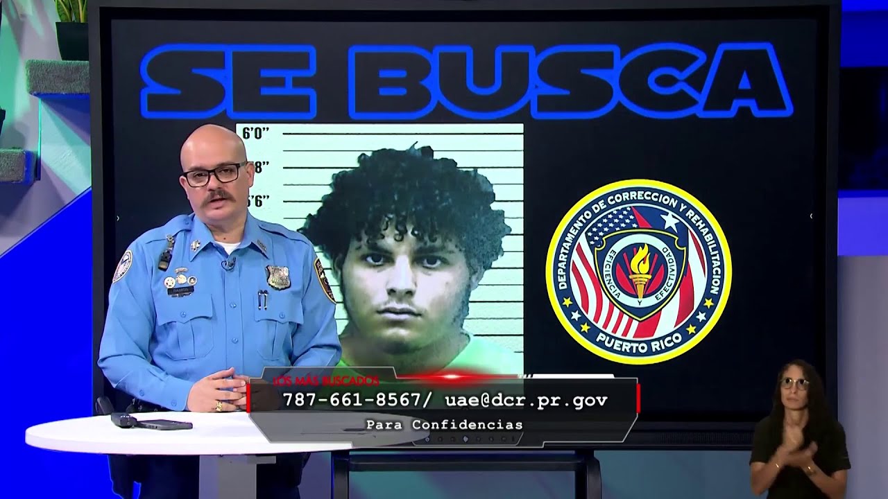 Los Más Buscados Puerto Rico: Tras la captura de peligroso fugitivo correccional
