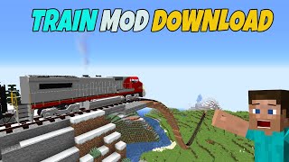 How To install Train Mod Minecraft | How To download Map In Minecraft| Minecraft Mods screenshot 3