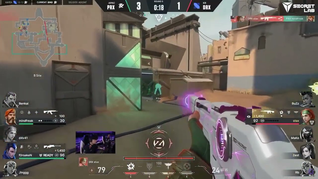 DRX Stax 1v4 Clutch Against PRX YouTube