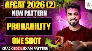 ✈️ L-10 AFCAT 2026 (2) Maths | PROBABILITY | One Shot 🔥 | By RAJAT SIR | Topic 10
