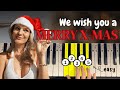 We Wish You A Merry Christmas [Easy Piano Tutorial]