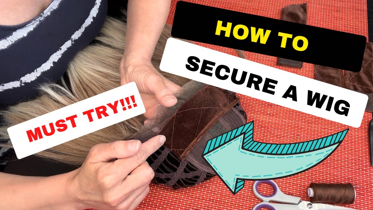 FLAT Occipital Bone?  -  HOW I Secure my wigs! No glue ! EASY tutorial #flathead #wigtips