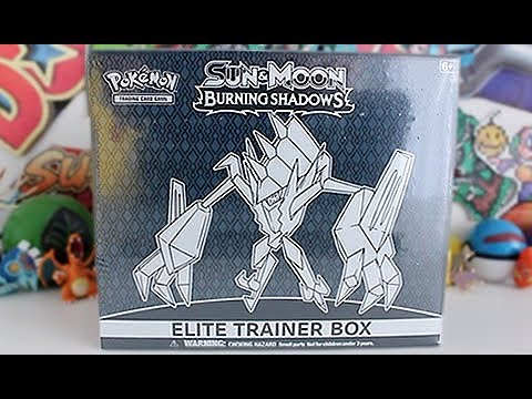 POKÉMON TCG - UNBOX ELITE TRAINER BOX BURNING SHADOWS 