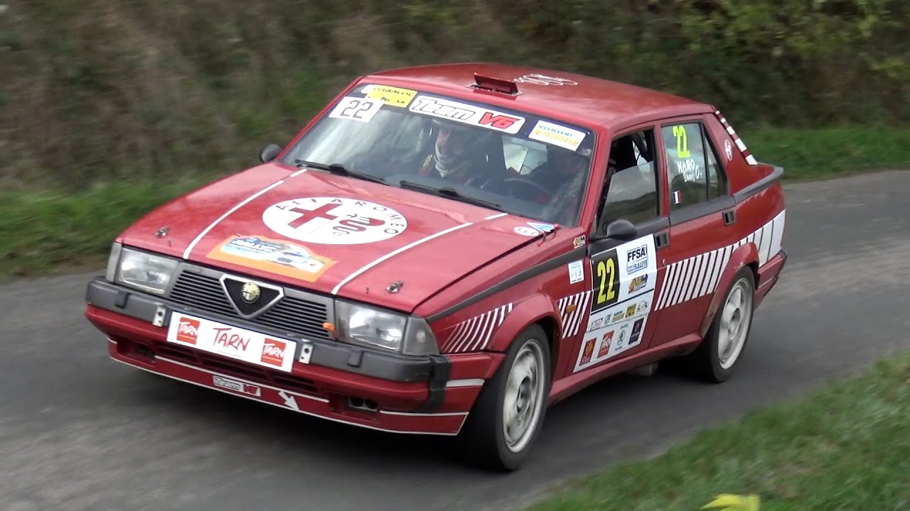 Best Of Haro / Scavino - Alfa 75 V6 Rallye des Côtes du Tarn 2020 - YouTube