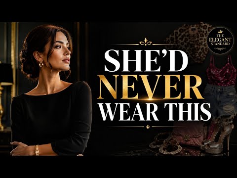 Things Elegant Ladies Never Wear