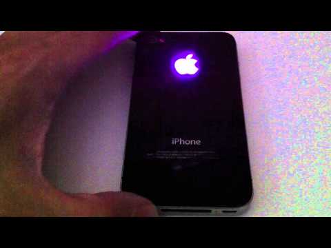 Iphone Led Rainbow Apple レインボーに光るりんご Youtube