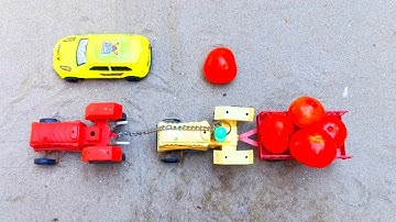 Diy Tractor Stuck in mood eggs tractor trolley egg trolley project science || @Shailips | @Keepvilla
