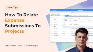 How to Relate Expense Submissions to Projects